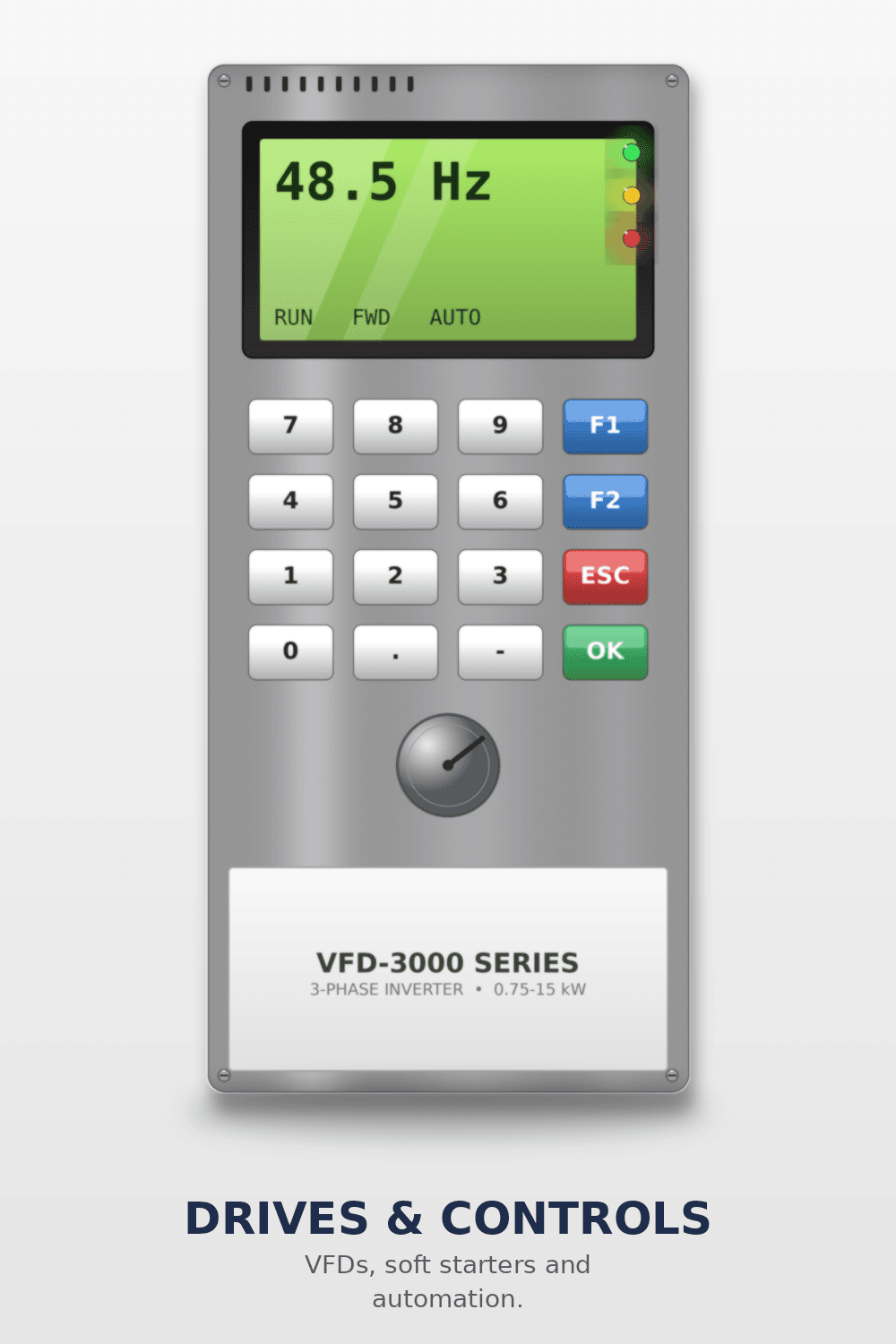 WEG variable frequency drive control unit